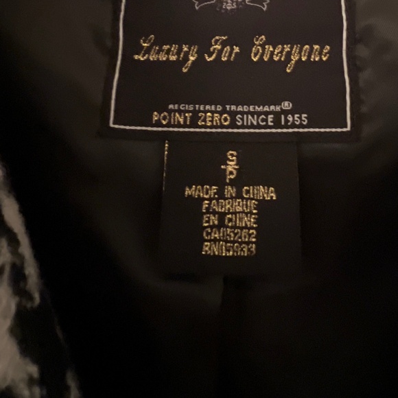 Point Zero Houndstooth Jacket - NWOT - Picture 8 of 15